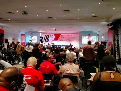 REALIZADO  EL 18º CONGRESO DE LA FEDERACIÓN SINDICAL MUNDIAL