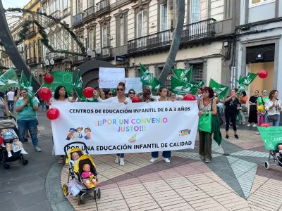 El personal de las escuelas infantiles reivindica un convenio justo