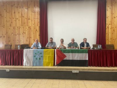 Rueda de prensa sindical de solidaridad con Palestina 